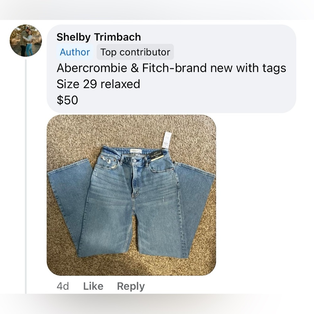 Women’s Abercrombie & Fitch Size 29